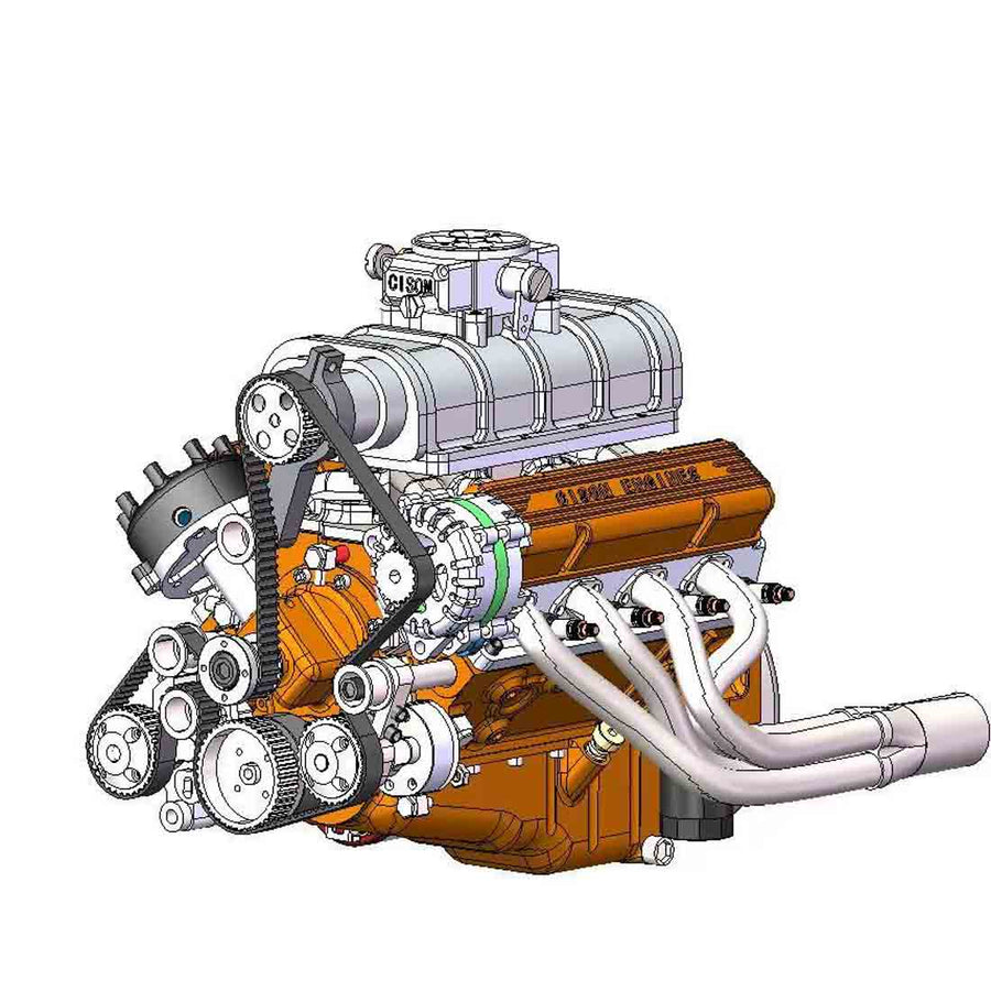 Stirlingkit Supercharger for Cison V8 Pro V8 Engine Model