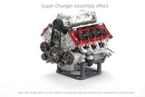 Stirlingkit Supercharger For MAD RC V8 Engine Kits That Works, view 2