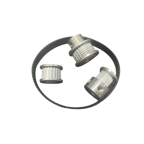 Stirlingkit Synchronous Pulley & Belt Assembly Set for ENJOMOR D6 36cc Inline Four-cylinder Engine Models