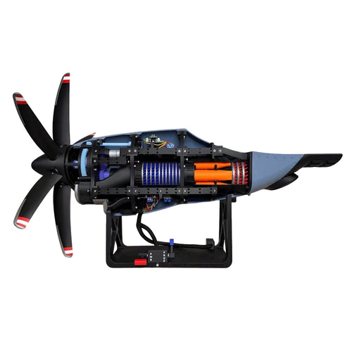 Stirlingkit T-56 Huge Turboprop Engine Model Kits 3D Printing C-130 Military Transport Aircraft Engine Model Kits