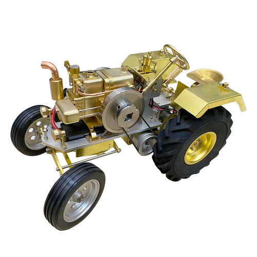 Stirlingkit T12 Gas-Powered Scale Utility Tractor Model with Single Cylinder Engine