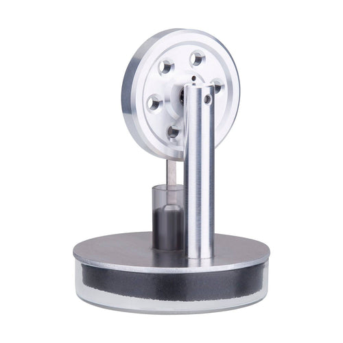 Stirlingkit Tea-powered Low Temperature LTD Stirling Engine - Silver