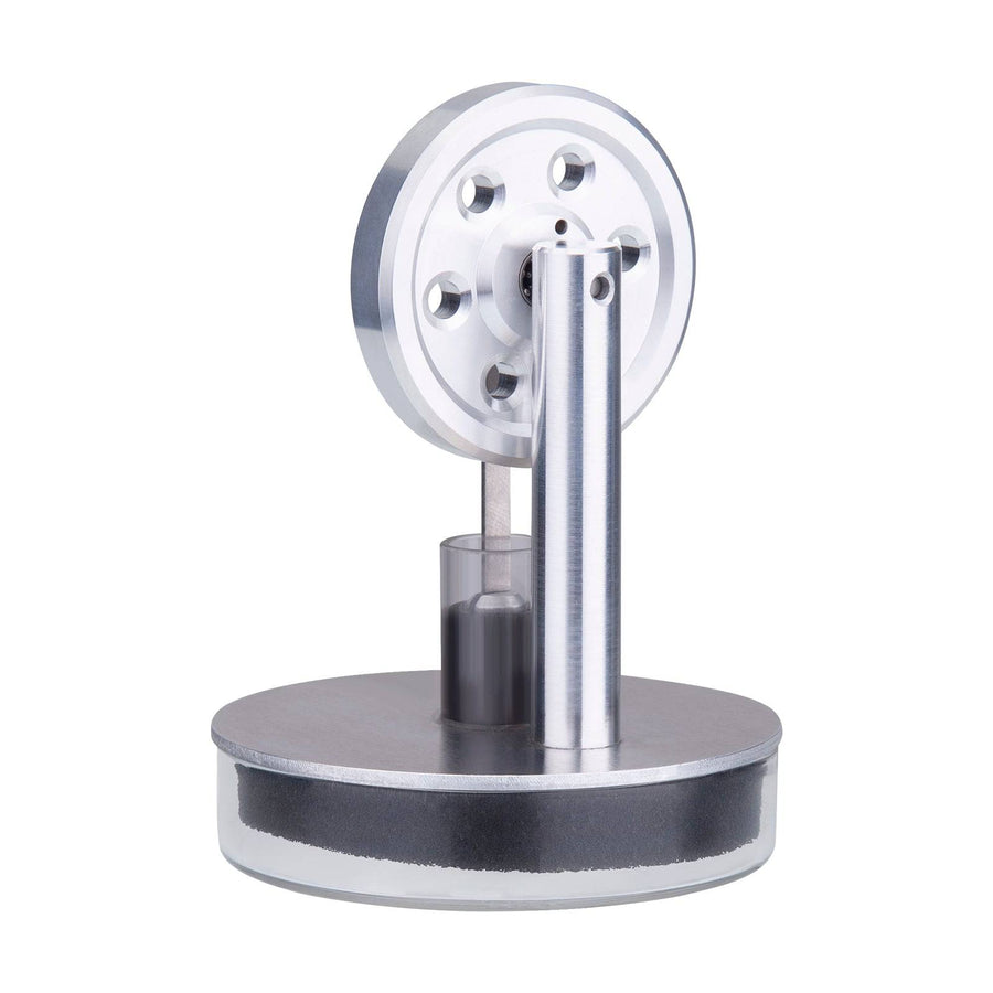 Stirlingkit Tea-powered Low Temperature LTD Stirling Engine - Silver