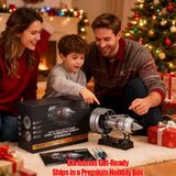 Stirlingkit TECHING 1/12 Scale Dual Spool Cutaway Turbofan Engine Model Kits Build your Own Jet Engine Kit That Runs 300+pcs DM121, view 3