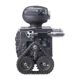 Stirlingkit TECHING 160PCS Metal Remote Control Tank Robot Building Kits Bluetooth Speaker DM518, view 3