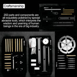 Stirlingkit Teching 202Pcs Electric Waterwheel Model 3D Metal Assembly Kit DM606, view 3