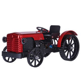 Stirlingkit Teching Assembly Simulative Mini APP Controlled Electric Metal Red Tractor Model Toy Gift, view 5