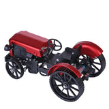Stirlingkit Teching Assembly Simulative Mini APP Controlled Electric Metal Red Tractor Model Toy Gift, view 6