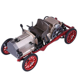 Stirlingkit Teching Assembly Vintage Classic Car Metal Mechanical Model Toy with Electric Engine 310+pcs, view 3