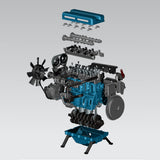 Stirlingkit TECHING Build Your Own 4 Cylinder Engine Kits for Adults with Turbocharger DM111 Upgrade, view 4