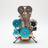 Stirlingkit TECHING Build Your Own Inline 4 Cylinder Internal Combustion Assembled Engine - Used Engine, view 3