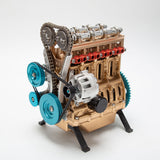 Stirlingkit TECHING Build Your Own Inline 4 Cylinder Internal Combustion Assembled Engine - Used Engine, view 4