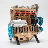 Stirlingkit TECHING Build Your Own Inline 4 Cylinder Internal Combustion Assembled Engine - Used Engine, view 6