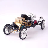 Stirlingkit Teching Car Model Single Cylinder Engine Aluminum Alloy Model Gift Collection Toys, view 2