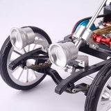 Stirlingkit Teching Car Model Single Cylinder Engine Aluminum Alloy Model Gift Collection Toys, view 5