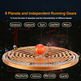 Stirlingkit Teching DIY Electric Eight Planet Obiting Orrery Solar System Working Model Kits DM405, view 2