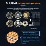 Stirlingkit Teching DIY Electric Eight Planet Obiting Orrery Solar System Working Model Kits DM405, view 6