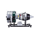 Stirlingkit TECHING DIY Twin-spool Turbofan Engine Kits Assembly 1/10 Electric Aircraft Engine DM119, view 3