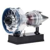 Stirlingkit TECHING DM122 Build Your Own Mini Cutaway Turbofan Engine Model Kit – Functional STEM Gift for Future Engineers, view 2