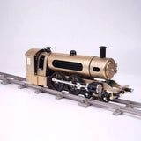 Stirlingkit Teching Engine Steam Train Model With Pathway Full Aluminum Alloy Model Gift Collection STEM Toys, view 4