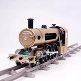 Stirlingkit Teching Engine Steam Train Model With Pathway Full Aluminum Alloy Model Gift Collection STEM Toys, view 5