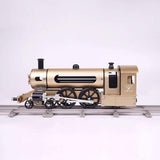 Stirlingkit Teching Engine Steam Train Model With Pathway Full Aluminum Alloy Model Gift Collection STEM Toys, view 6