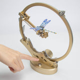 Stirlingkit Teching Flying Dragonfly Kinetic Sculpture 3D Metal Model DIY Kits, view 4