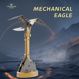 Stirlingkit TECHING Kinetic Bald Eagle Sculptures Kits with Flapping Wings, view 4