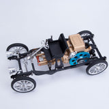 Stirlingkit Teching Single Cylinder Steam Car Assembled Model Building Kits Used Engine, view 2