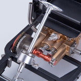 Stirlingkit Teching Single Cylinder Steam Car Assembled Model Building Kits Used Engine, view 3