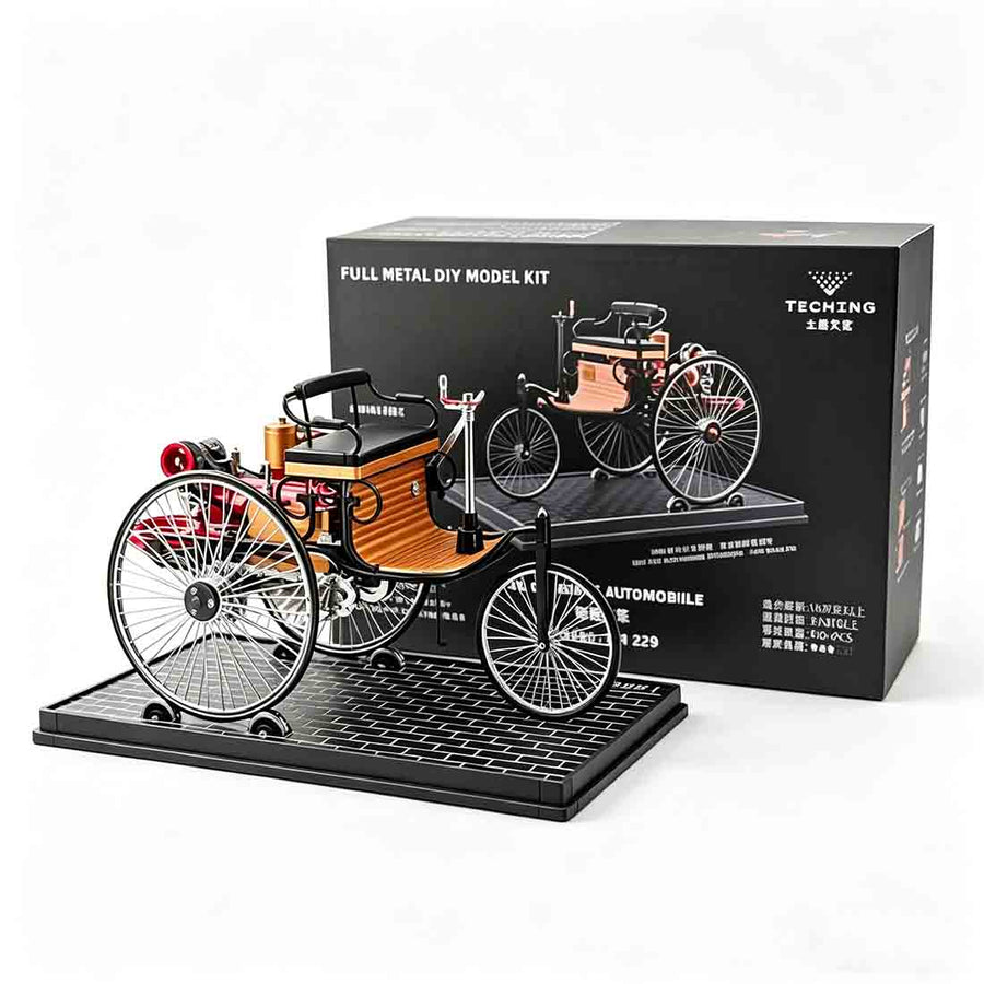 Stirlingkit Teching World's 1st Car Build Your Own Automobile Model Building Kits 430pcs DM229