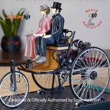 Stirlingkit Teching World's 1st Car Build Your Own Automobile Model Building Kits 430pcs DM229, view 3