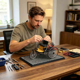 Stirlingkit Teching World's 1st Car Build Your Own Automobile Model Building Kits 430pcs DM229, view 6