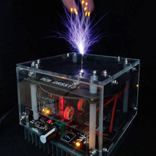 Stirlingkit Tesla Coil Palm Arc Touchable Lightning Magnetic Storm Coil PCB