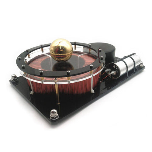 Stirlingkit Tesla Egg of Columbus 220V 100W AC Motor Rotating Magnetic Field Physical Toy - US Plug