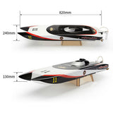 Stirlingkit TFL 1107L Apparition CAT Double Motor RC Model Boat ARTR, view 5