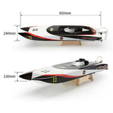 Stirlingkit TFL 1107Z Apparition CAT ARTR RC Model Boat- Single Motor, view 3