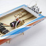 Stirlingkit TFL 1111 Rocket Fiberglass Racing Boat ARTR, view 4
