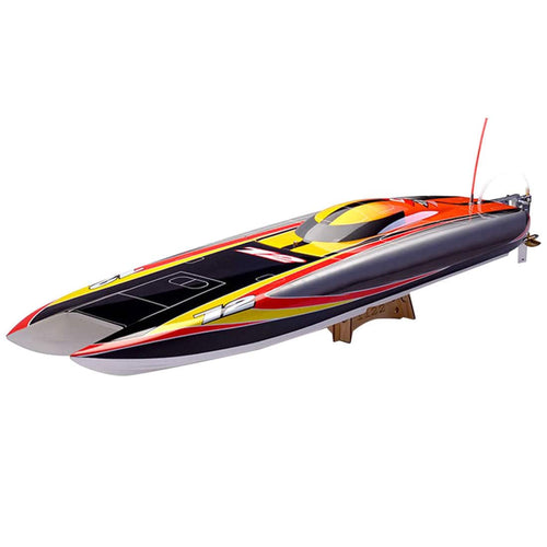 Stirlingkit TFL 1122 Electric Brushless Single Motor CAT Catamaran RC Boat Model with Motor ESC ARTR