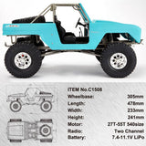 Stirlingkit TFL Bronco C1508 Full Metal 1/10 4WD RC Crawler Assembly Car, view 6
