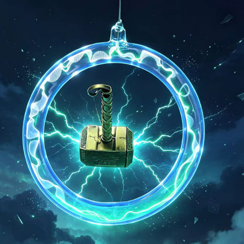 Stirlingkit The Ion Arc Ring: Real Captured Lightning for Your Desk