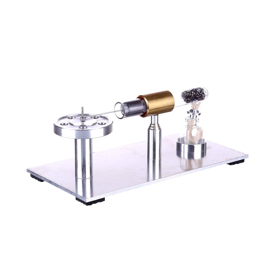 Stirlingkit Thermo Acoustic Stirling Engine Mini Horizontal External Combustion Engine Model