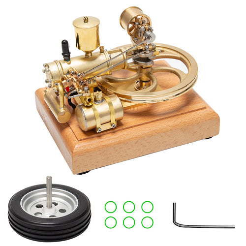 Stirlingkit Three Wheeler Scale Horizontal Engine Model R18 Single Cylinder Four-stroke 1.9CC