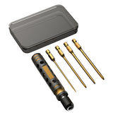 Stirlingkit Titanium Screwdriver Long Hex Bit Socket for Model Engine Builders, view 3