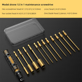 Stirlingkit Titanium Screwdriver Long Hex Bit Socket for Model Engine Builders, view 4