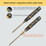 Stirlingkit Titanium Screwdriver Long Hex Bit Socket for Model Engine Builders, view 6