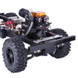 Stirlingkit TOYAN 1/10 Modified Upgrade Gas Powered RC Car without Car Body Shell (with FS-S100G / 4CH 2.4g remote control / One Key Remote Start Engine / Automatic Clutch), view 2