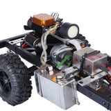 Stirlingkit TOYAN 1/10 Modified Upgrade Gas Powered RC Car without Car Body Shell (with FS-S100G / 4CH 2.4g remote control / One Key Remote Start Engine / Automatic Clutch), view 4