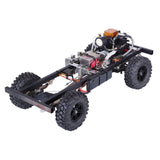 Stirlingkit TOYAN 1/10 Modified Upgrade Gas Powered RC Car without Car Body Shell (with FS-S100G / 4CH 2.4g remote control / One Key Remote Start Engine / Automatic Clutch), view 5