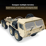 Stirlingkit Toyan 1:12 8x8 R/C 2.4G High Horse Horsepower Methanol Gas Powered Military Truck Off-road Vehicle, view 5